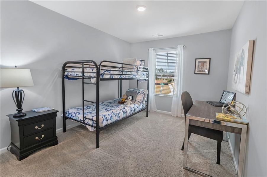 Furnished interior view inside a new home in , Fairburn (Image 10).