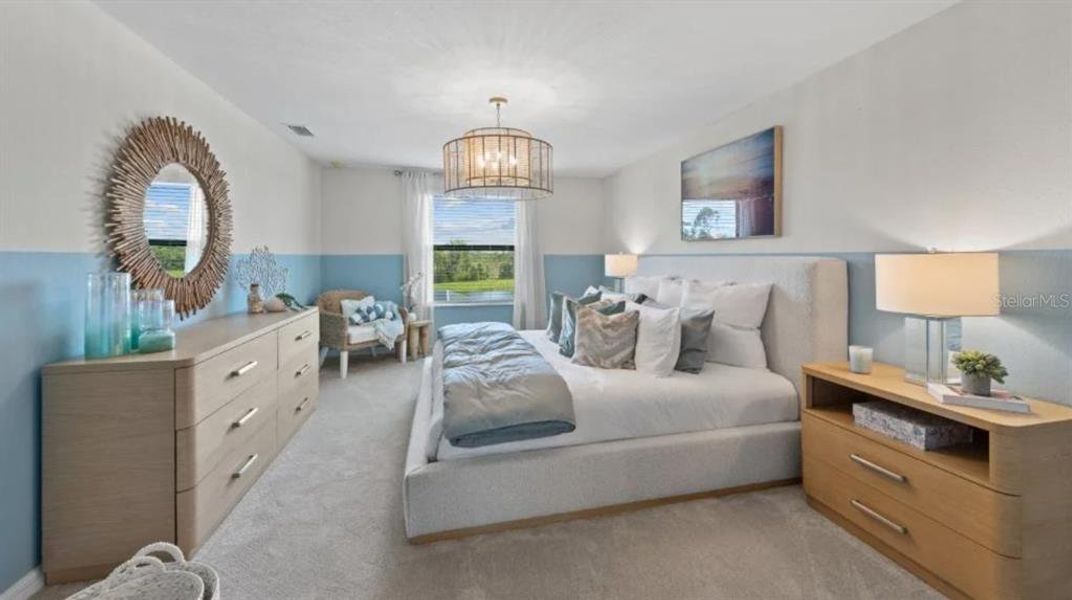 Furnished interior view inside a new home in , Venice (Image 20).