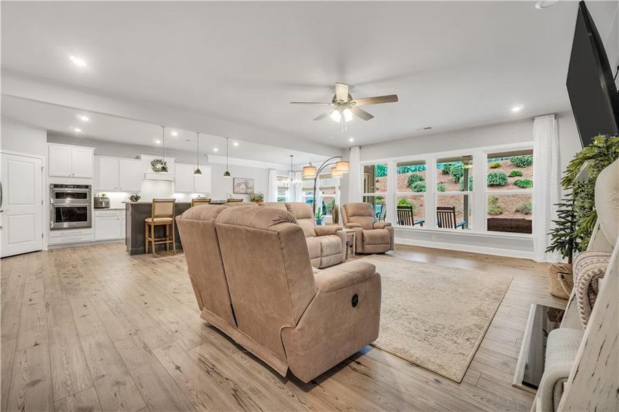 Furnished interior view inside a new home in , Griffin (Image 36).
