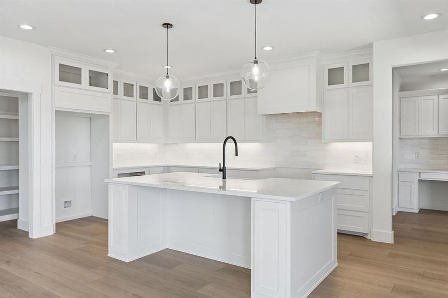 Furnished interior view inside a new home in , Ponder (Image 10).