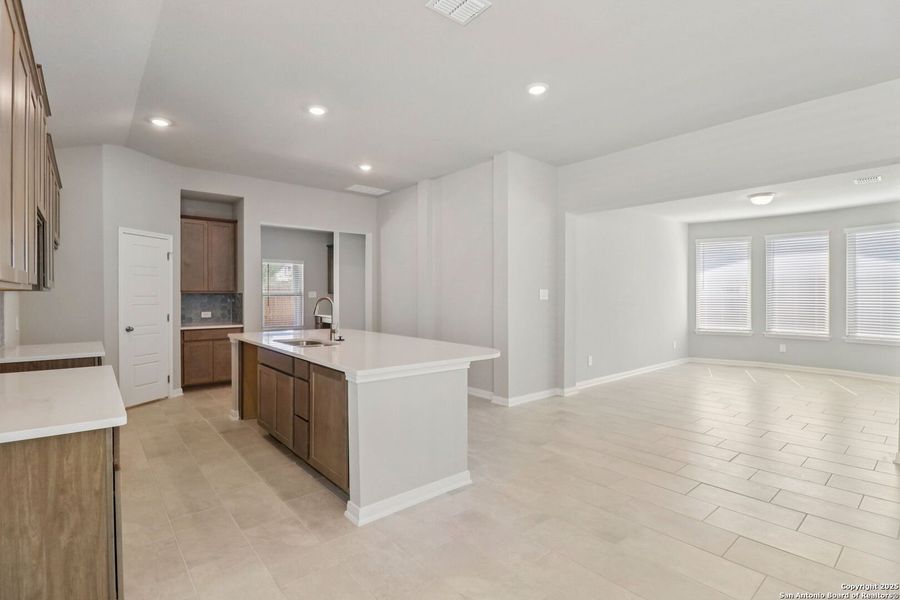 Furnished interior view inside a new home in Royal Crest, San Antonio (Image 13). Furnished interior view inside a new home in Royal Crest, San Antonio (Image 13).