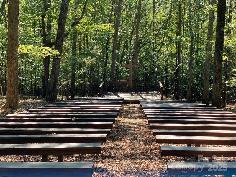 A place for reflection.Hallelujah Hill