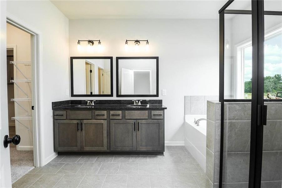 Furnished interior view inside a new home in Harmony Farms, Eatonton (Image 7).