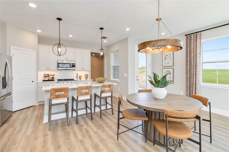 Furnished interior view inside a new home in Magnolia Reserve, Ocoee (Image 6).