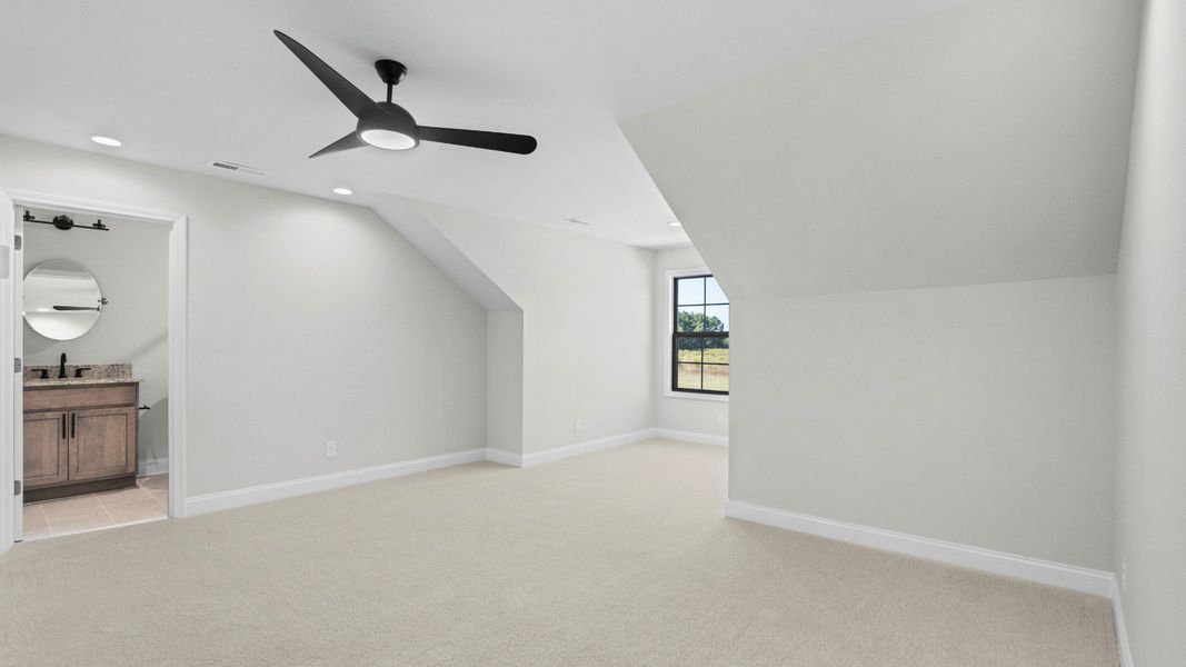 Representative unfurnished interior of a home built from the Capri IV by Epcon Communities in Courtyards by Carrell, Ocean Isle Beach (Image 25). Representative unfurnished interior of a home built from the Capri IV by Epcon Communities in Courtyards by Carrell, Ocean Isle Beach (Image 25).