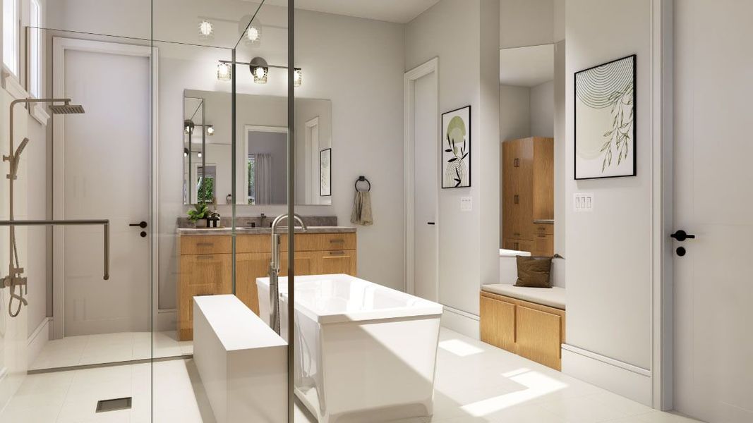 Representative furnished interior of a home built from the L675 by Lifestyle Homes in Heritage Series 64s, Frisco (Image 11).