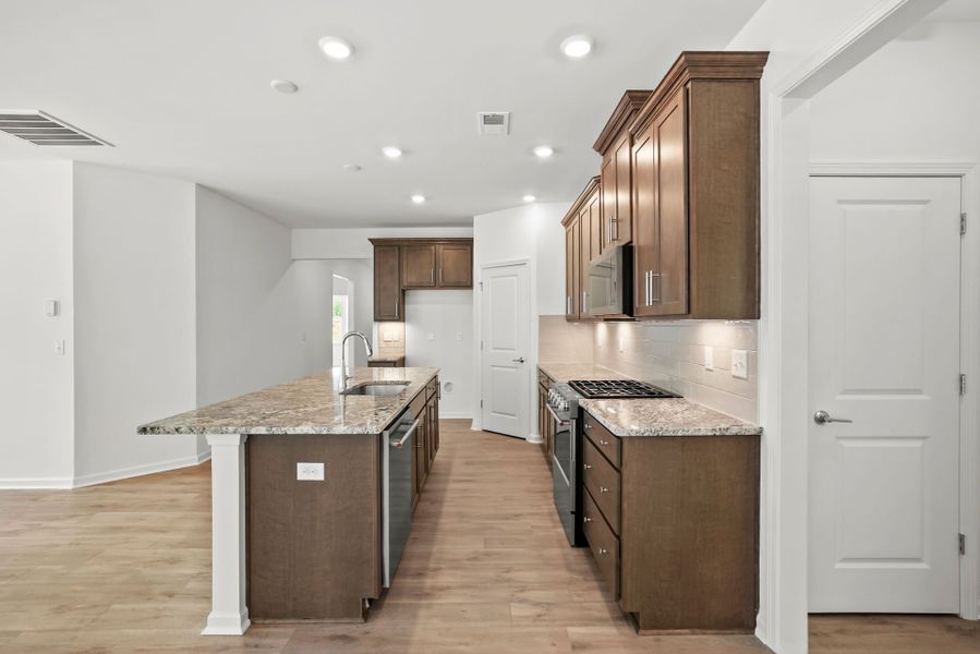 Furnished interior view inside a new home in Michaux Gardens, Belmont (Image 83).