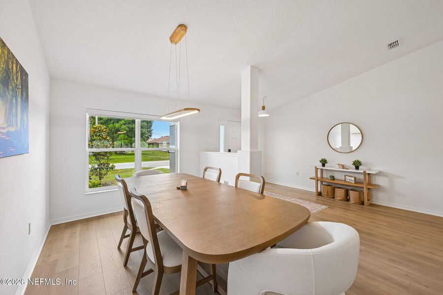 Furnished interior view inside a new home in , Palm Coast (Image 19).