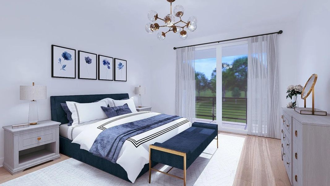 Furnished interior view inside a new home in Austin Point Summit, Richmond (Image 7). Furnished interior view inside a new home in Austin Point Summit, Richmond (Image 7).