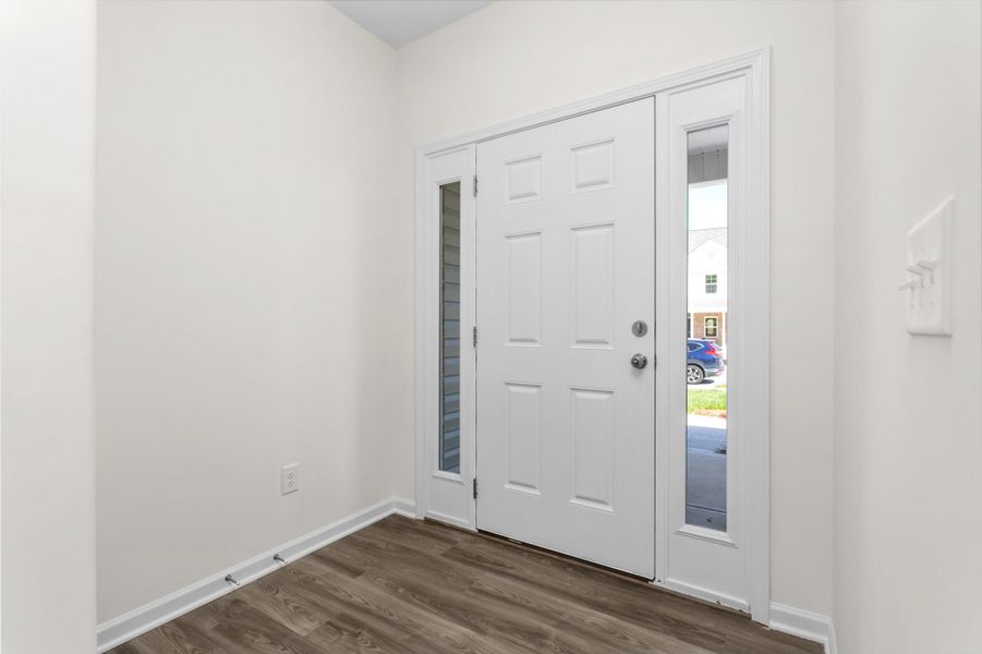 Representative unfurnished interior of a home built from the Fairfield by Keystone Homes NC in Royal Pines, Trinity (Image 31).