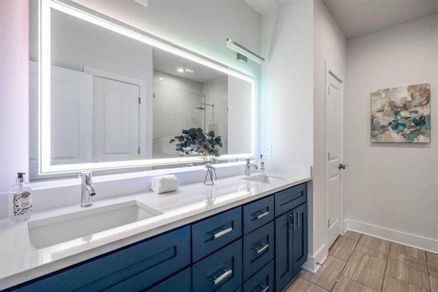 Furnished interior view inside a new home in , Hapeville (Image 18).