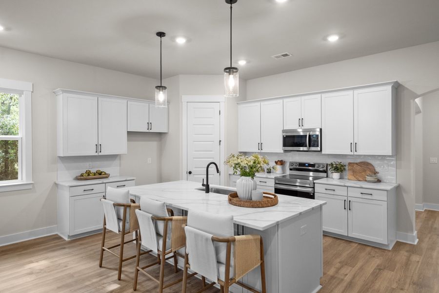 Furnished interior view inside a new home in Harmony Township, Georgetown (Image 10).