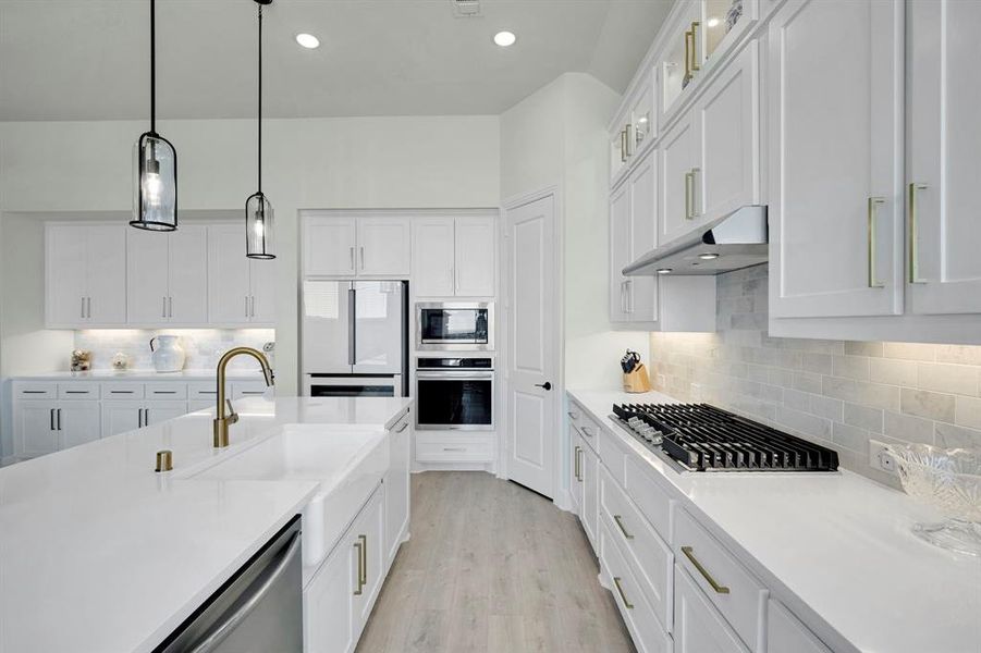Furnished interior view inside a new home in , Midlothian (Image 15).
