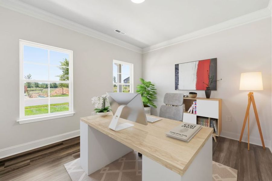 Furnished interior view inside a new home in Sullivans Reserve, Walkertown (Image 4).