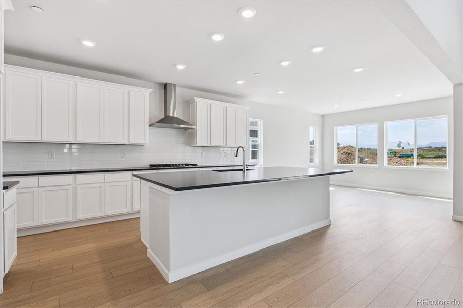 Furnished interior view inside a new home in Prestige Collection at Parkdale Commons, Lafayette (Image 10).