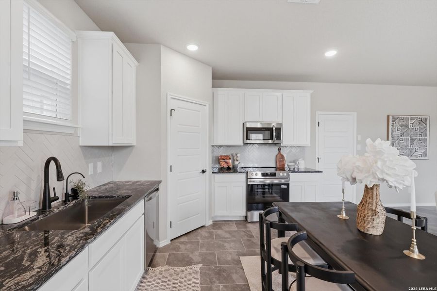 Furnished interior view inside a new home in Agave, San Antonio (Image 7). Furnished interior view inside a new home in Agave, San Antonio (Image 7).