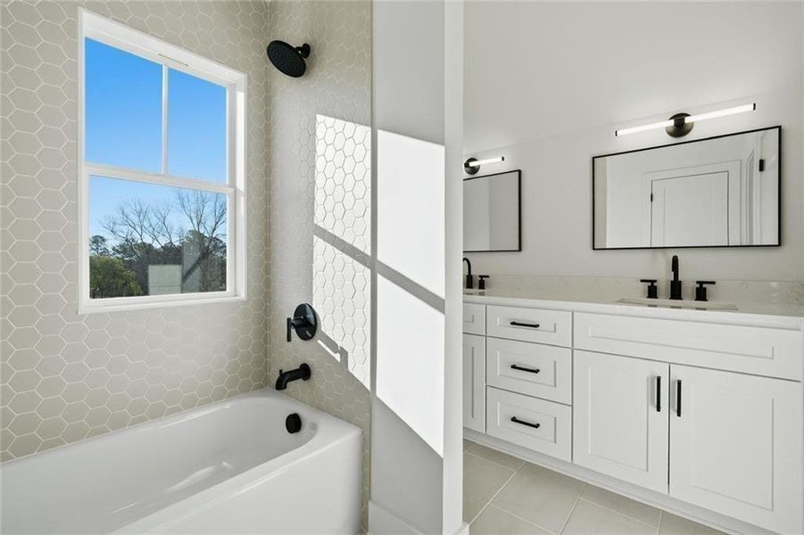 Furnished interior view inside a new home in , Ball Ground (Image 16).