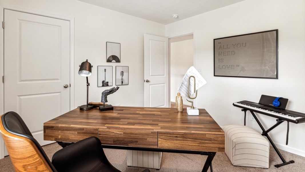 Furnished interior view inside a new home in Millstone Village, Morristown (Image 28).