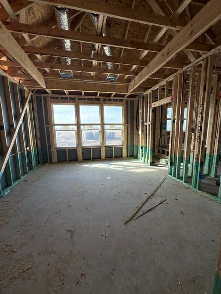 In-progress construction of a new home in Cedar Ridge Estates, Anna, TX (Image 6).