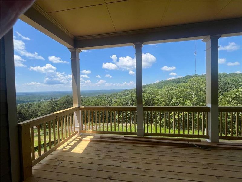 Exterior details and patio area of a home in Horizon at Laurel Canyon, Canton (Image 3).