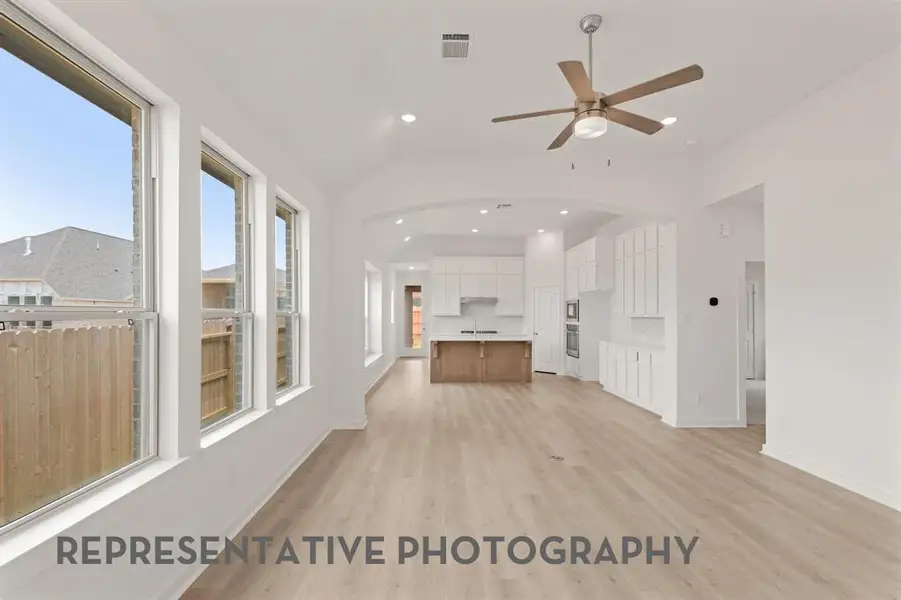 Spacious, unfurnished interior of a new home in Gateway Village - The Reserve, Denison (Image 23). Spacious, unfurnished interior of a new home in Gateway Village - The Reserve, Denison (Image 23).