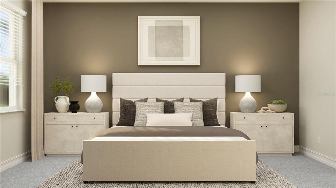 Furnished interior view inside a new home in Two Rivers: The Estates, Zephyrhills (Image 7).