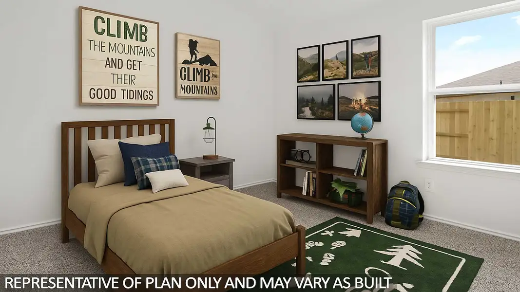 Representative furnished interior of a home built from the Gaven by D.R. Horton in Sunterra Lakes, Brookshire (Image 7).