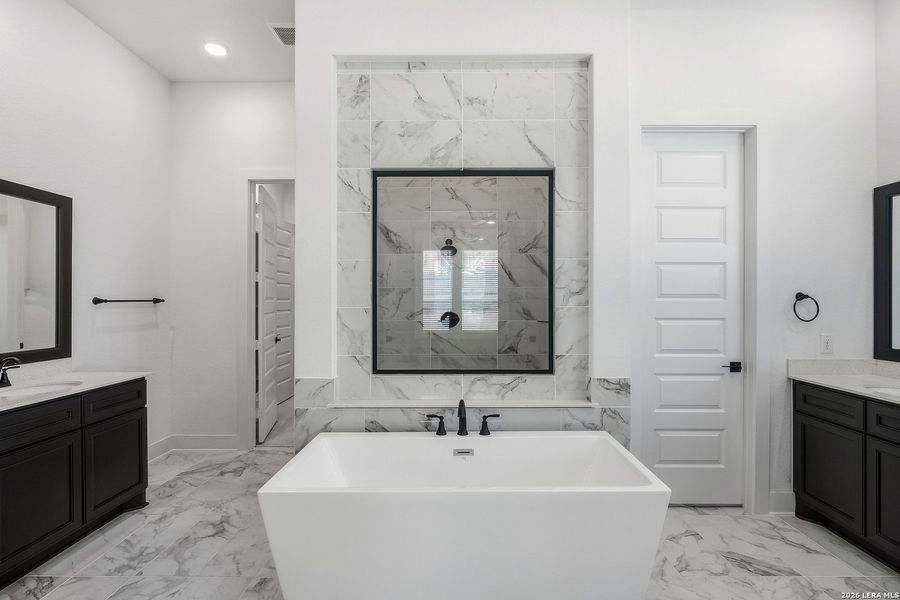 Furnished interior view inside a new home in Prominence Urban, San Antonio (Image 18).
