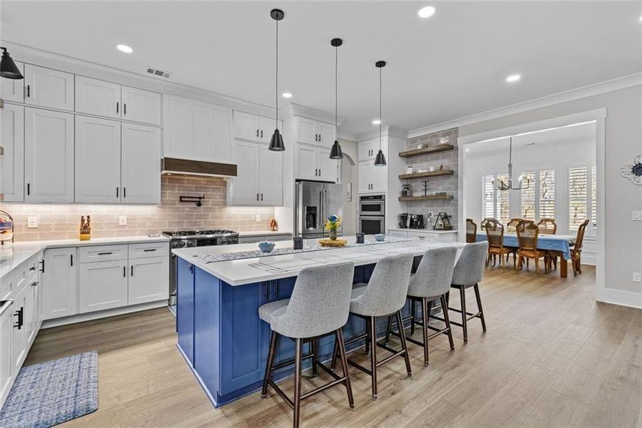 Furnished interior view inside a new home in , Bethlehem (Image 10).
