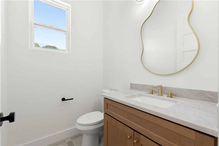 Furnished interior view inside a new home in , Atlanta (Image 9).