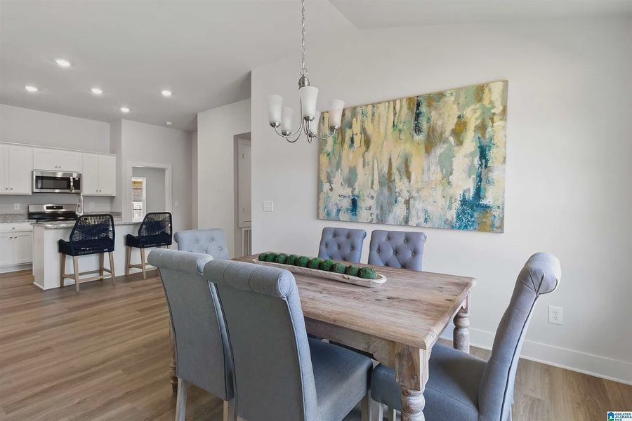 Representative furnished interior of a home built from the 1635-C by Adams Homes in The Preserve at Laurel Lake, Lake City (Image 8).