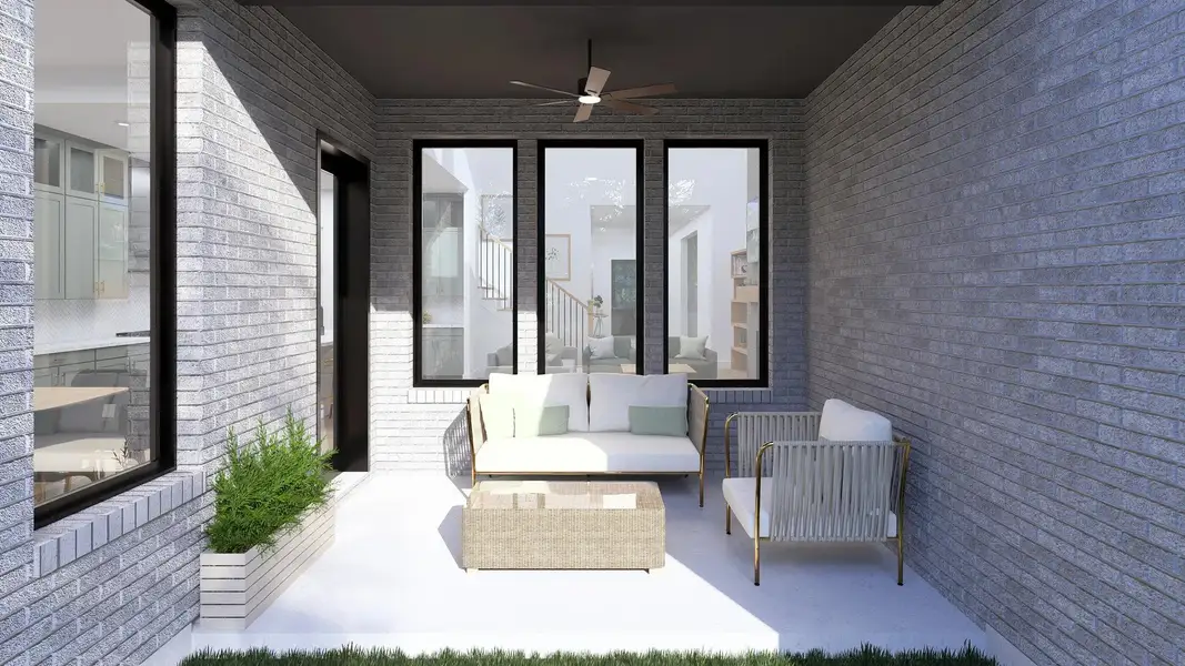 The Gaven Outdoor Living Area