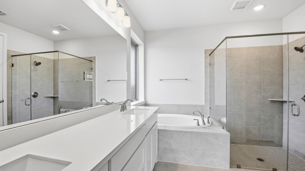 Furnished interior view inside a new home in Meraki, Forney (Image 12).