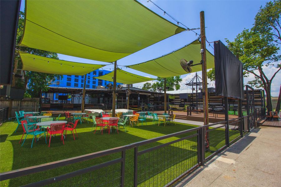 Mansfield Square is located few miles away from The Heights. Mansfield Square is located few miles away from The Heights.