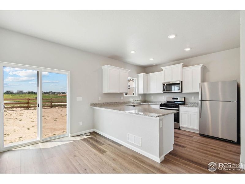 Furnished interior view inside a new home in , Frederick (Image 4).