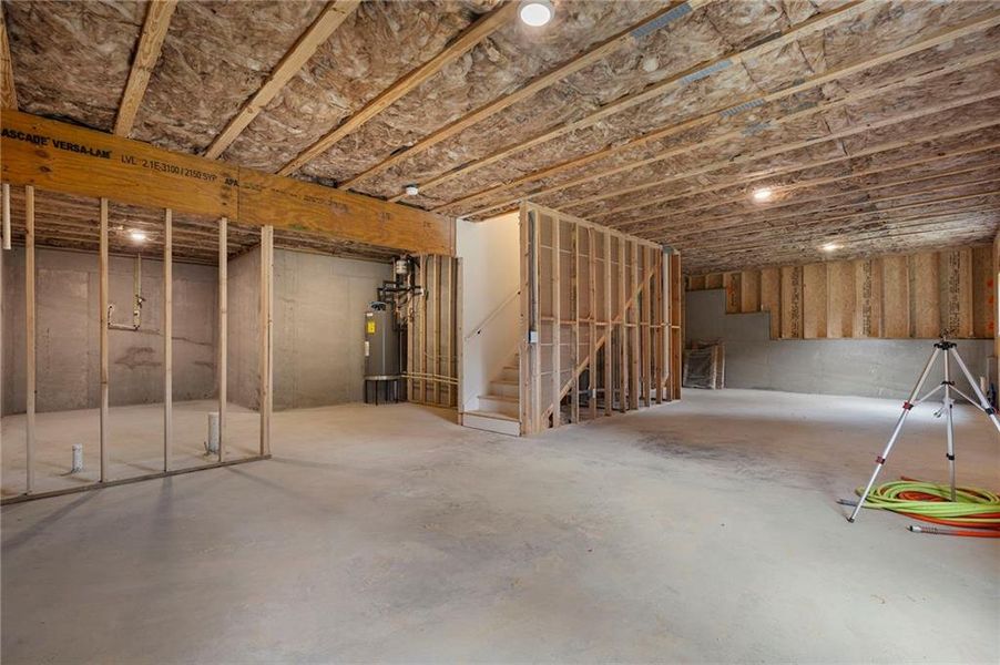 In-progress construction of a new home in , Hiram, GA (Image 52).