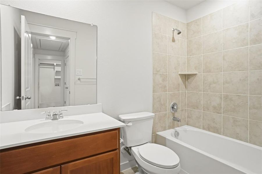 Furnished interior view inside a new home in , Forney (Image 8).