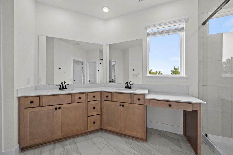 Furnished interior view inside a new home in , Katy (Image 6). Furnished interior view inside a new home in , Katy (Image 6).