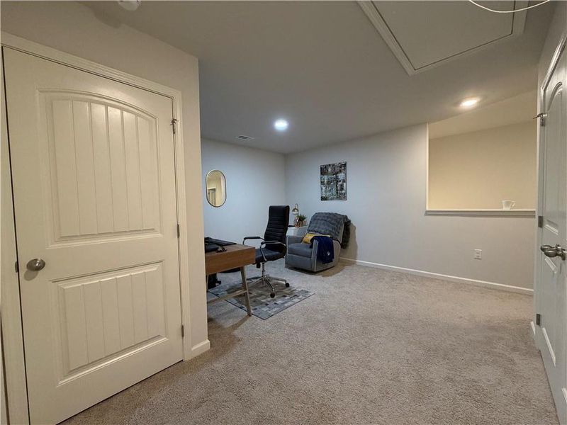 Furnished interior view inside a new home in , Buford (Image 4).