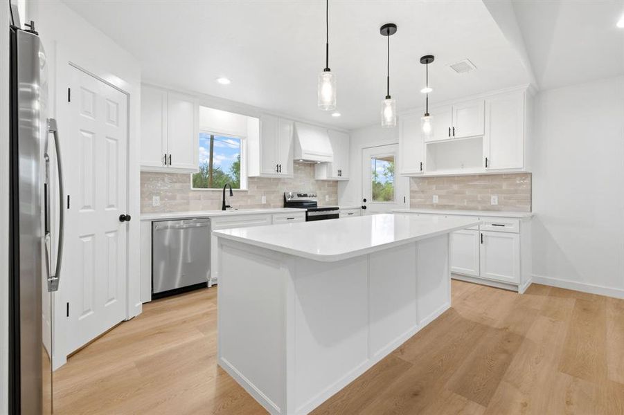 Furnished interior view inside a new home in , Baird (Image 7).