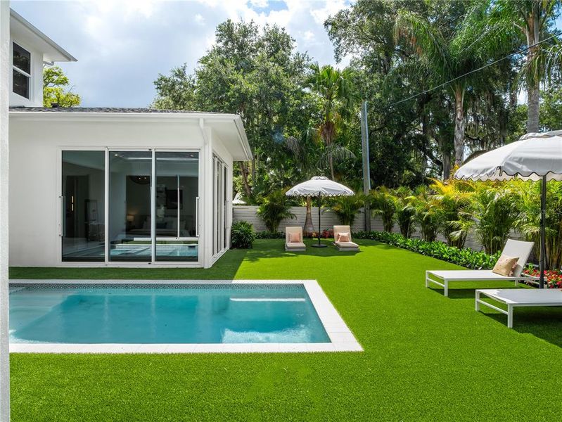 Exterior details and patio area of a home in , Winter Park (Image 36).
