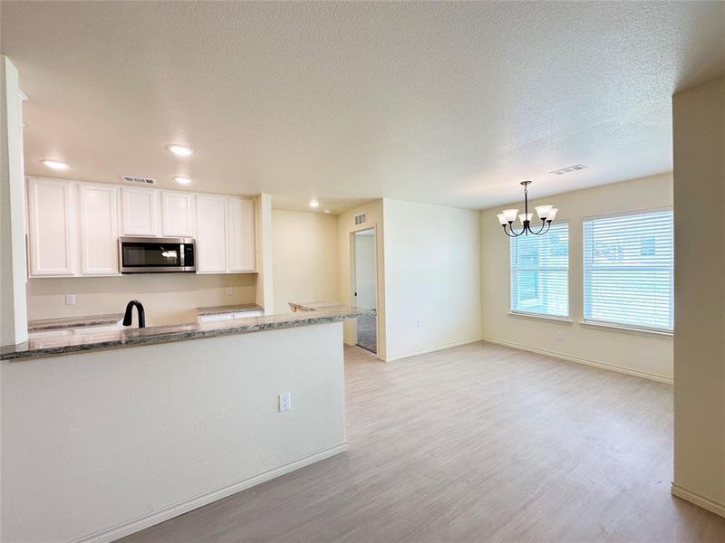 Furnished interior view inside a new home in , Fort Worth (Image 11).