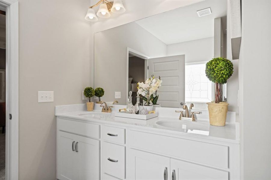 Furnished interior view inside a new home in Jones Ridge, Dallas (Image 12).