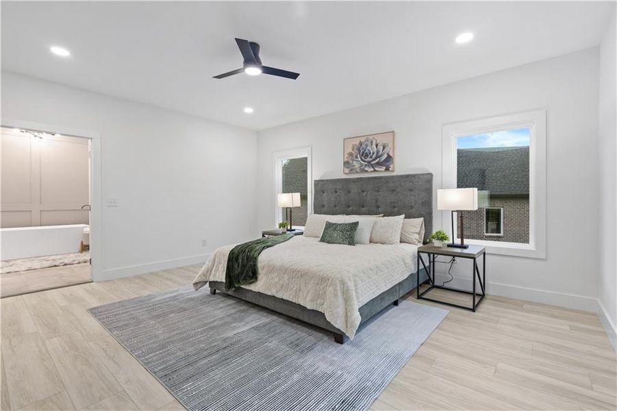 Furnished interior view inside a new home in , Lawrenceville (Image 32).
