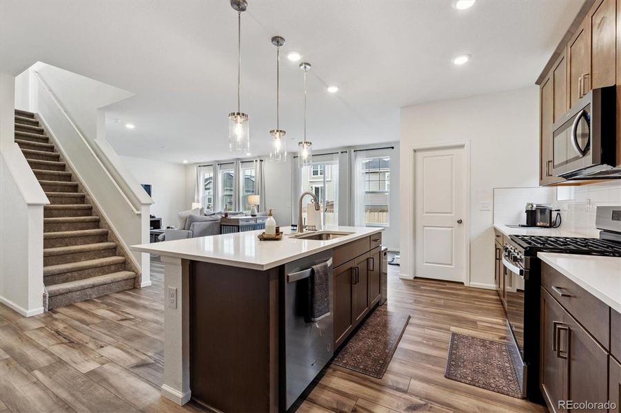 Furnished interior view inside a new home in Sweetgrass, Dacono (Image 26).