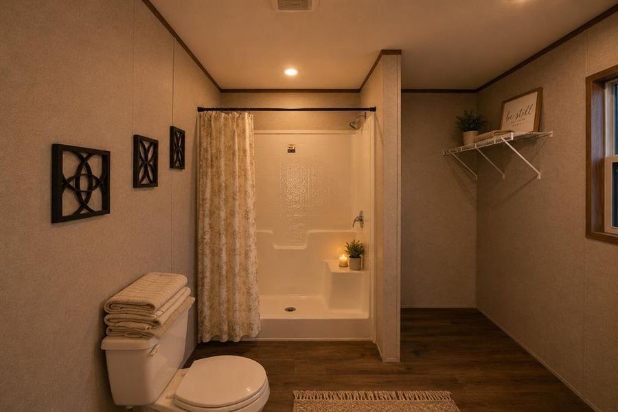 Furnished interior view inside a new home in , Azle (Image 6).