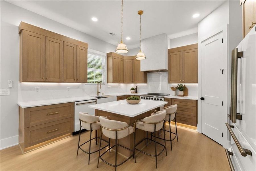 Furnished interior view inside a new home in , Flowery Branch (Image 15).