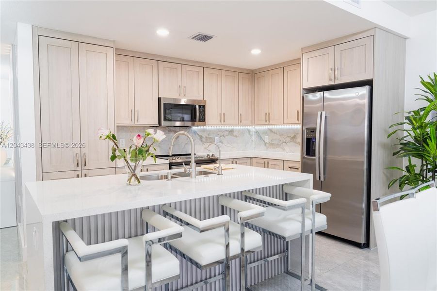 Furnished interior view inside a new home in , Florida City (Image 5).