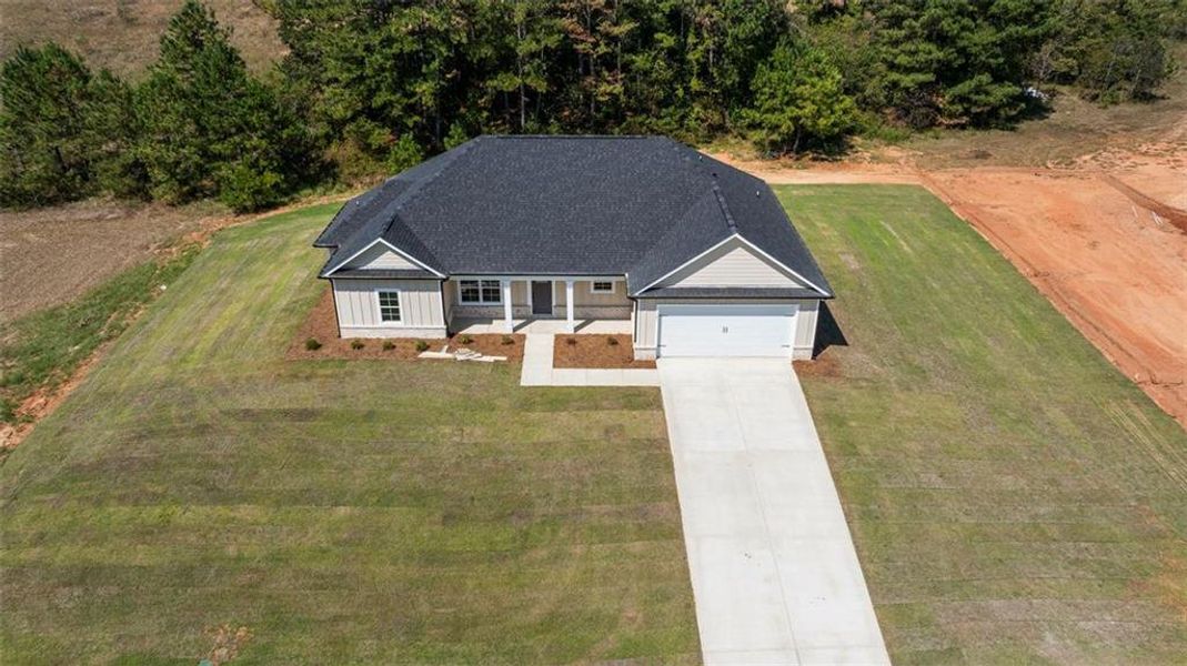 Front exterior of a new home in , Cusseta, GA, highlighting curb appeal (Image 1). Front exterior of a new home in , Cusseta, GA, highlighting curb appeal (Image 1).