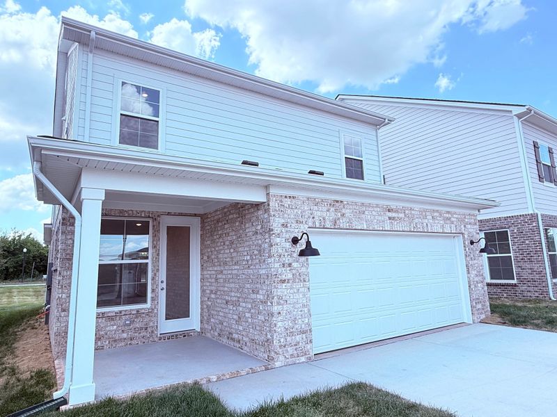 Rear Patio & Garage